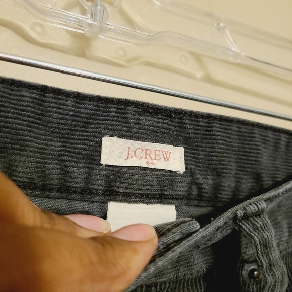 J. Crew Factory | Women’s Gray Corduroy Toothpick Skinny Pants (Size 25) - Picture 3 of 14